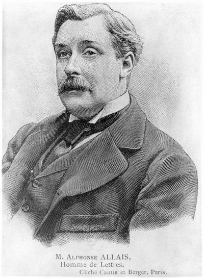Alphonse Allais (1855-1905) by Desire Mathieu Quesnel